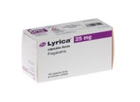 LYRICA 25 MG CAPSULAS DURAS