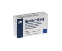 REVATIO 20 MG COMPRIMIDOS RECUBIERTOS CON PELICULA