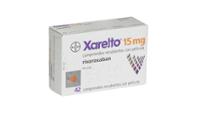 XARELTO 15 mg COMPRIMIDOS RECUBIERTOS CON PELICULA (42 COMPRIMIDOS)