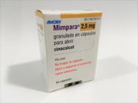 MIMPARA 2,5 MG GRANULADO EN CAPSULAS PARA ABRIR