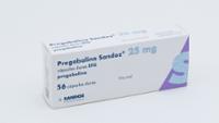 PREGABALINA SANDOZ 25 MG CAPSULAS DURAS EFG