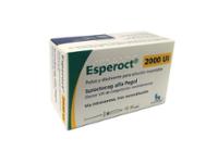 ESPEROCT 2000 UI POLVO Y DISOLVENTE PARA SOLUCION INYECTABLE