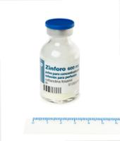ZINFORO 600 MG POLVO PARA CONCENTRADO PARA SOLUCION PARA PERFUSION