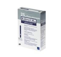 ENBREL 25 MG SOLUCION INYECTABLE EN PLUMA PRECARGADA