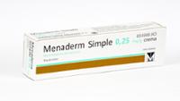 MENADERM SIMPLE 0,25 mg/g CREMA
