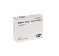 ORFIDAL 1 mg COMPRIMIDOS