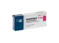 MINIPRES 5 mg COMPRIMIDOS
