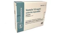 VENTOLIN 0,5 mg/ml SOLUCION INYECTABLE