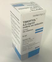 TIMOFTOL 2,5 mg/ml COLIRIO EN SOLUCION