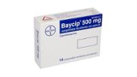 BAYCIP 500 mg COMPRIMIDOS RECUBIERTOS CON PELICULA