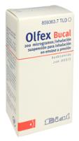 OLFEX BUCAL 200 microgramos/INHALACION, SUSPENSION PARA INHALACION EN ENVASE A PRESION