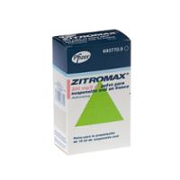 ZITROMAX 200 mg/5 ml POLVO PARA SUSPENSION ORAL EN FRASCO