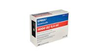 EPREX 4000 UI/0,4 ml SOLUCION INYECTABLE EN JERINGAS PRECARGADAS