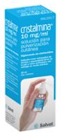 CRISTALMINA 10 mg/ml SOLUCION PARA PULVERIZACION CUTANEA