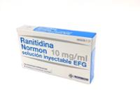 RANITIDINA NORMON 10 MG/ ML SOLUCIÓN INYECTABLE EFG