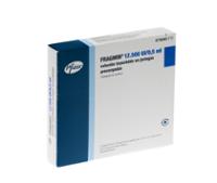 FRAGMIN 12.500 UI/0,5 ml SOLUCION INYECTABLE EN JERINGAS PRECARGADAS
