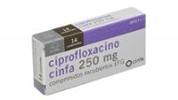 CIPROFLOXACINO CINFA 250 MG COMPRIMIDOS RECUBIERTOS EFG