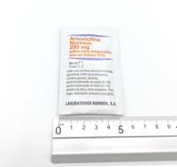 AMOXICILINA NORMON 250 MG POLVO PARA SUSPENSIÓN ORAL EN SOBRE EFG