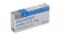 ALPRAZOLAM CINFA, 0,5 mg COMPRIMIDOS EFG