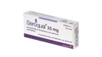 SEROQUEL 25 mg COMPRIMIDOS RECUBIERTOS CON PELICULA