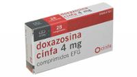 DOXAZOSINA CINFA 4 mg COMPRIMIDOS EFG