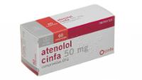 ATENOLOL CINFA 50 mg COMPRIMIDOS EFG