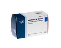 NEURONTIN 800 mg COMPRIMIDOS RECUBIERTOS CON PELICULA