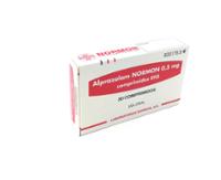 ALPRAZOLAM NORMON 0,5 mg COMPRIMIDOS EFG