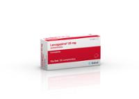 LEVOGASTROL 25 mg COMPRIMIDOS