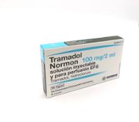 TRAMADOL NORMON 100 MG/ 2 ML SOLUCIÓN INYECTABLE Y PARA PERFUSIÓN EFG
