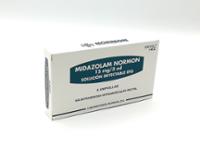 MIDAZOLAM NORMON 15 mg/3 ml SOLUCION INYECTABLE EFG