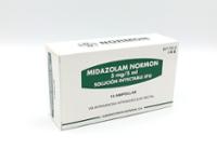 MIDAZOLAM NORMON 5 mg/5 ml SOLUCION INYECTABLE EFG