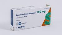 ROXITROMICINA SANDOZ 150 MG COMPRIMIDOS RECUBIERTOS CON PELICULA EFG