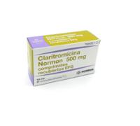 CLARITROMICINA NORMON 500 mg COMPRIMIDOS RECUBIERTOS EFG