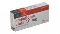 AMLODIPINO CINFA 10 mg COMPRIMIDOS EFG