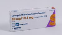 LISINOPRIL/ HIDROCLOROTIAZIDA SANDOZ 20/12,5 mg COMPRIMIDOS EFG