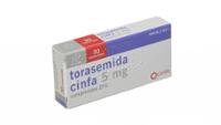 TORASEMIDA CINFA 5 mg COMPRIMIDOS EFG