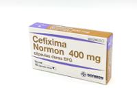 CEFIXIMA NORMON 400 mg CAPSULAS DURAS EFG