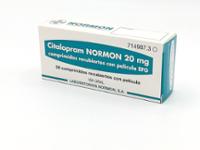 CITALOPRAM NORMON 20 mg COMPRIMIDOS RECUBIERTOS CON PELICULA EFG