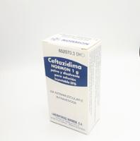 CEFTAZIDIMA NORMON 1 g POLVO Y DISOLVENTE PARA SOLUCION INYECTABLE EFG