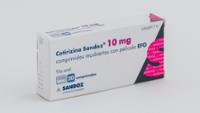 CETIRIZINA SANDOZ 10 MG COMPRIMIDOS RECUBIERTOS CON PELÍCULA EFG
