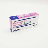 GABAPENTINA NORMON 300 mg CAPSULAS DURAS EFG