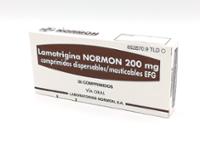 LAMOTRIGINA NORMON 200 mg COMPRIMIDOS DISPERSABLES/MASTICABLES EFG
