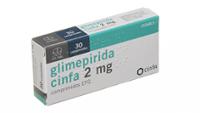 GLIMEPIRIDA CINFA 2 mg COMPRIMIDOS EFG