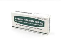 LOSARTAN NORMON 100 mg COMPRIMIDOS RECUBIERTOS CON PELICULA EFG