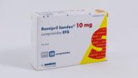 RAMIPRIL SANDOZ 10 mg COMPRIMIDOS EFG