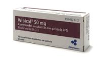 WIBICAL 50 mg COMPRIMIDOS RECUBIERTOS CON PELICULA EFG