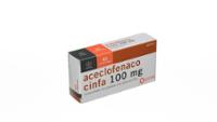ACECLOFENACO CINFA 100 mg COMPRIMIDOS RECUBIERTOS CON PELICULA EFG