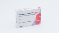 MIRTAZAPINA SANDOZ 45 MG COMPRIMIDOS BUCODISPERSABLES EFG
