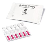 AZYDROP 15mg/g, COLIRIO EN SOLUCION EN ENVASE UNIDOSIS